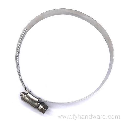 Stainless Steel Metal Hose Clamps Adjustable Band